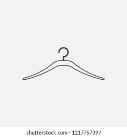 Hanger line icon