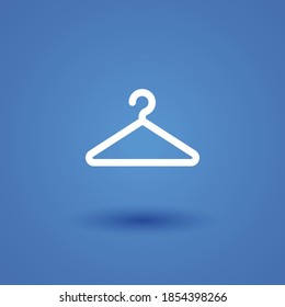 icono de la línea de suspensión, ilustración del vector de contorno.
