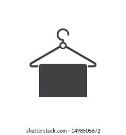 hanger logo icon vector illustration design template