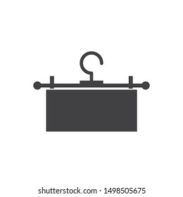 hanger logo icon vector illustration design template