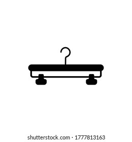 hanger logo stock illustration design