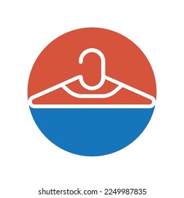 Hanger logo vector illustration template design