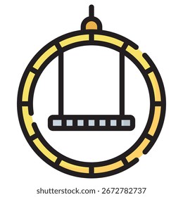 Hanger Modern Vector Icon – Minimal Illustration Symbol Template for Web Mobile App UI Design