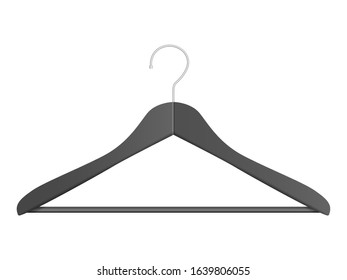 Hanger on a white background. Vector illustration.