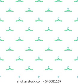 Hanger pattern. Cartoon illustration of hanger vector pattern for web