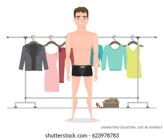 Hanger racks and character