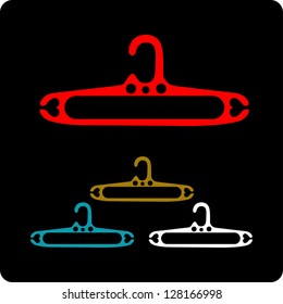  Hanger set isolated