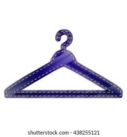 Hanger sign illustration