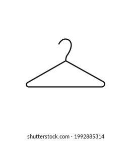 Hanger for things icon. Shopping. Vector graphics