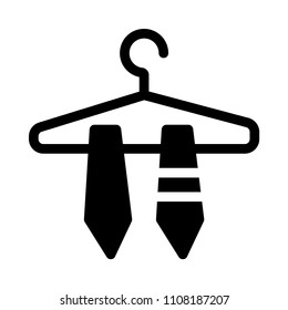  hanger tie wardrobe  