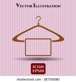Hanger with Towel high quality icon