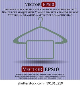 Hanger with Towel high quality icon