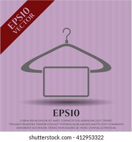 Hanger with Towel icon
