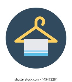 Hanger Towel Vector Icon