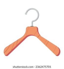 Hanger vector cartoon illustration isolated on a white background.