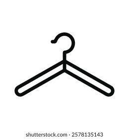 hanger vector glyph flat icon 