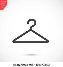 hanger vector icon 10 eps