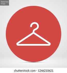 hanger vector icon 10 eps