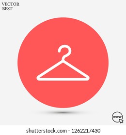 hanger vector icon 10 eps