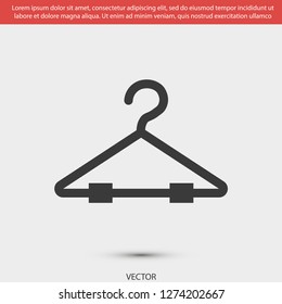 hanger vector icon 10 eps