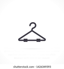 hanger vector icon 10 eps , Lorem ipsum Flat design