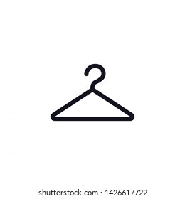 hanger vector icon 10 eps , Lorem ipsum Flat design