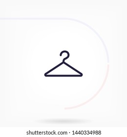 hanger vector icon 10 eps , Lorem ipsum Flat design