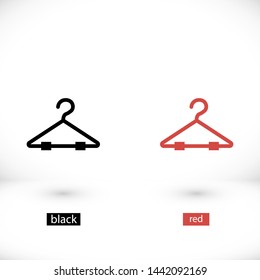 hanger vector icon 10 eps , Lorem ipsum Flat design