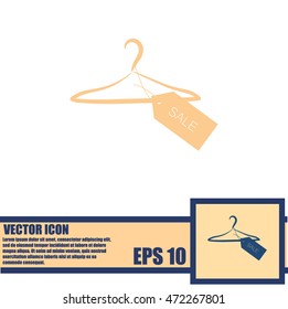 Hanger vector icon
