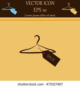 Hanger vector icon