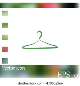 Hanger vector icon