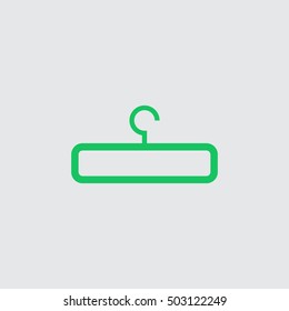 Hanger vector icon.