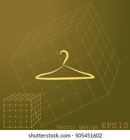 Hanger vector icon