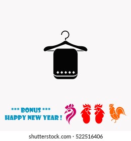 Hanger vector icon
