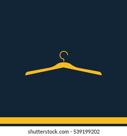 Hanger vector icon.