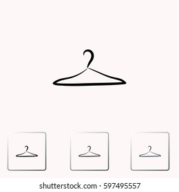 Hanger vector icon