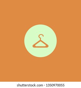 Hanger vector icon. flat design