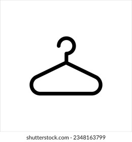 Hanger vector icon flat illustration on white background..eps