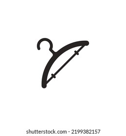 hanger vector icon illustration logo template.