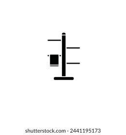 Hanger vector icon illustration sign