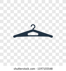 Hanger vector icon isolated on transparent background, Hanger transparency logo concept