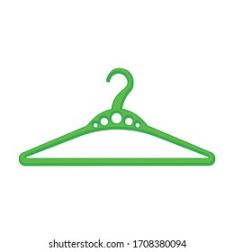 Icono del vector de suspensión.Icono del vector de dibujo aislado en el colgador de fondo blanco.