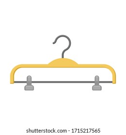 Icono del vector de suspensión.Icono del vector de dibujo aislado en el colgador de fondo blanco.