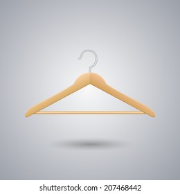 Ilustración vectorial de colgador