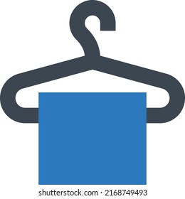ilustración del vector colgante sobre un fondo transparente. Símbolos de calidad superior. Iconos vectoriales de glifos para diseño de conceptos y gráficos. 
