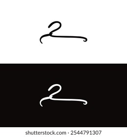 Hanger vector logo template design

