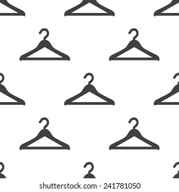 Hanger, vector seamless pattern, Editable can be used for web page backgrounds, pattern fills  