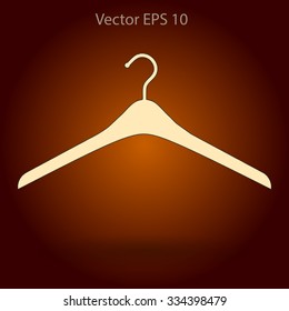 hangers for clothes vector illustration