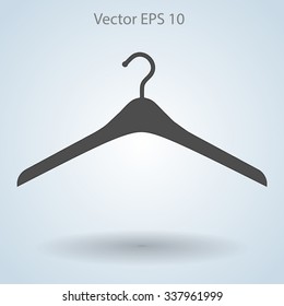 hangers for clothes vector illustration