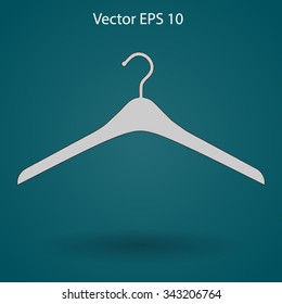 hangers for clothes vector illustration